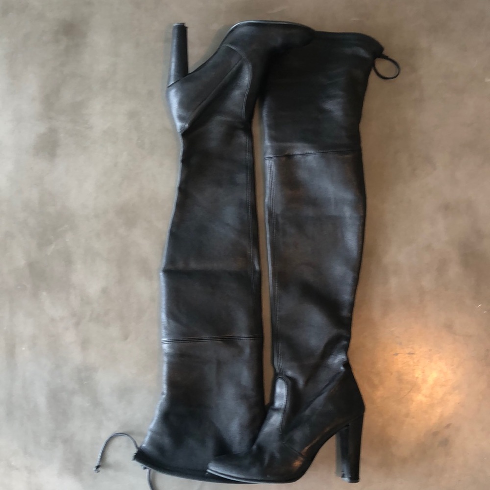 Stuart Weitzman Highland Leather Bootie